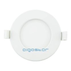 AIGOSTAR Mini Led Panel E6 Kör 9W meleg fehér (furat:105mm)