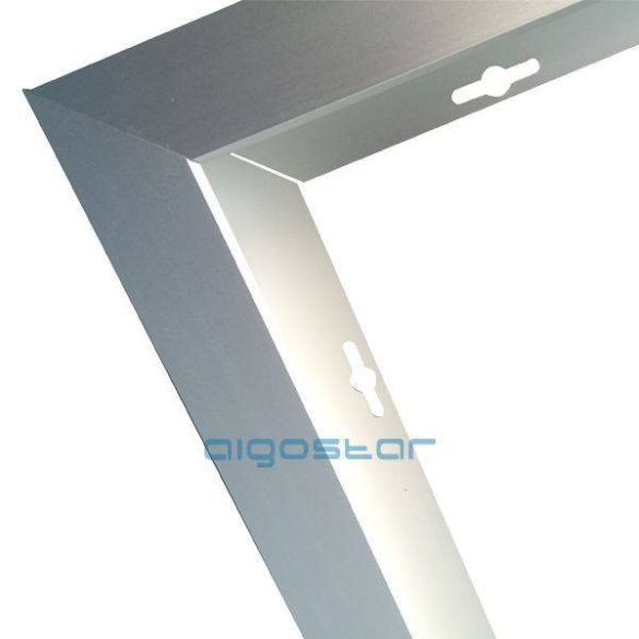 AIGOSTAR LED panel beépítő keret ezüst 600x600mm
