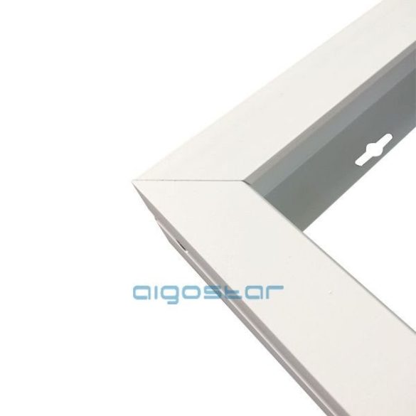 AIGOSTAR LED panel kiemelő keret fehér 300x1200mm