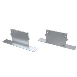   Alumínium Végzáró M4 TALIA típusú led profilokhoz Full Ezüst