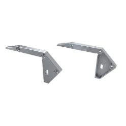   Alumínium Végzáró SCALA típusú led profilokhoz Ezüst Jobbos Lyukas