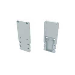   Alumínium Végzáró  M2+TALIA típusú led profilokhoz Fehér