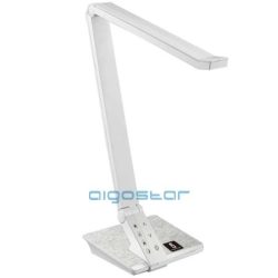 Aigostar-LED-asztali-lampa-feher-inox-10W-erintos-fenyeroszabalyozhato