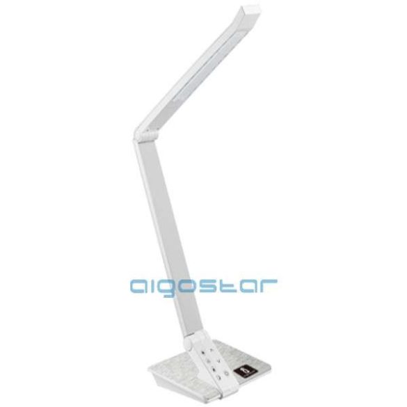 Aigostar-LED-asztali-lampa-feher-inox-10W-erintos-fenyeroszabalyozhato