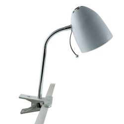 Aigostar-Asztali-lampa-ezust-csiptetos-E27-foglalattal