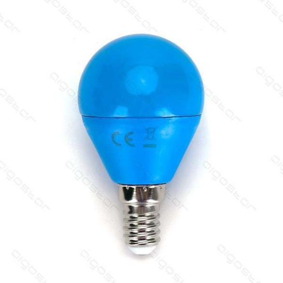 Aigostar LED izzó G45 E14 4W Kék búrával