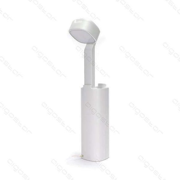 Aigostar LED asztali lámpa fehér 3W beépített power bankkal és telefon töltő funkcióval