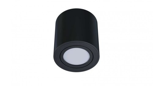 Falon kívüli spot lámpatest OREA állítható kerek fekete GU10