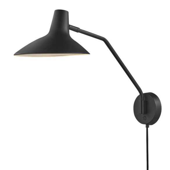 Nordlux DFTP Darci fekete színű fali lámpa