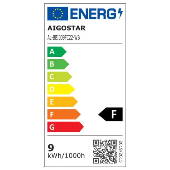 Aigostar LED Smart izzó A60 E27 9W RGB+CCT
