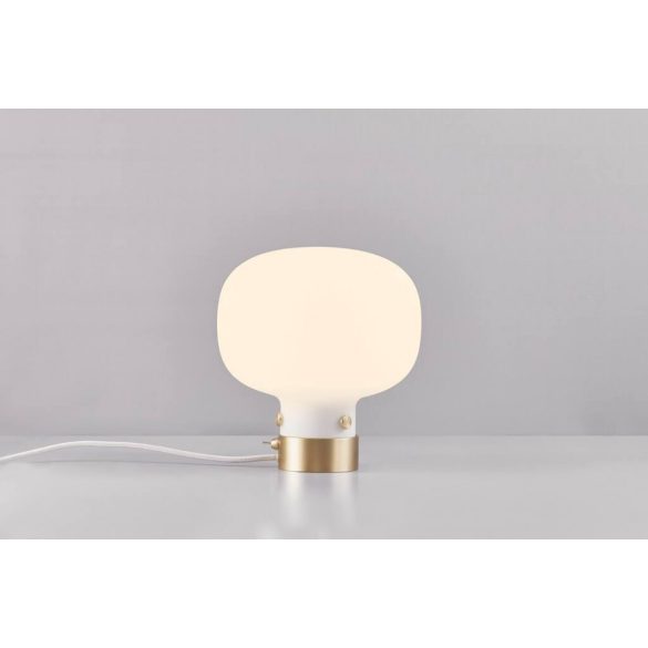 Nordlux DFTP Raito opál - sárgaréz színű asztali lámpa