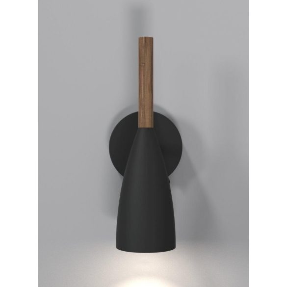 Nordlux DFTP Pure 10 fekete színű fali lámpa