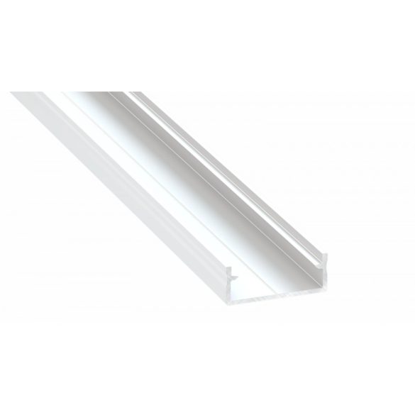 LED Alumínium Profil Duplasoros (DUAL) Fehér 1 méter