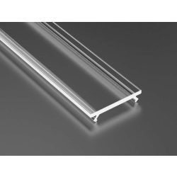 Átlátszó PVC Takaróprofil ECO Profilokhoz 1 méteres