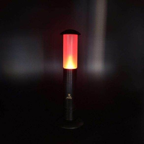 NEDES LED asztali kemping lámpa 1W fehér és piros fény