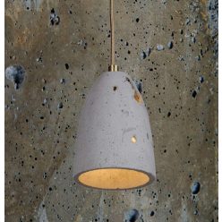 FEBE VOLCANO S Beton Lámpa Olívazöld