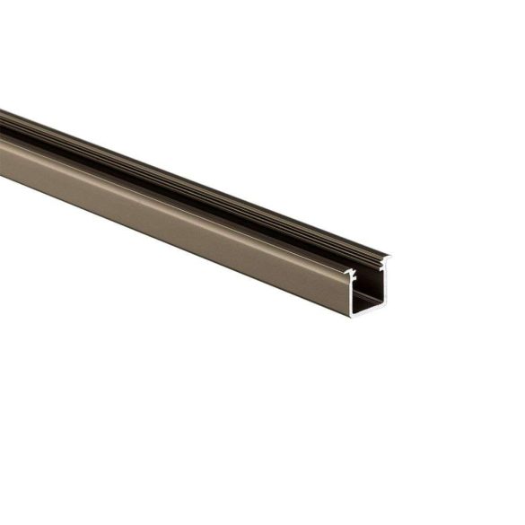 LED Alumínium Profil Beépíthető Mély [G] Bronz 3 méter