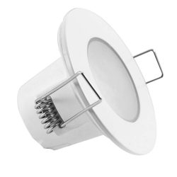 GREENLUX LED beépíthető lámpa kör fehér Kültéri keret 5W Meleg fehér Kültéri