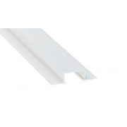  LED Alumínium Profil Beépíthető [HIRO] Fehér 2,02 méter