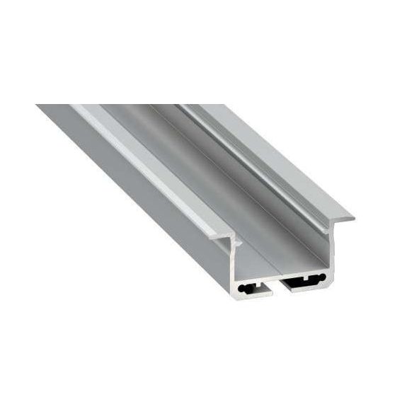 LED Alumínium Profil INSILEDA Ezüst 3 méter