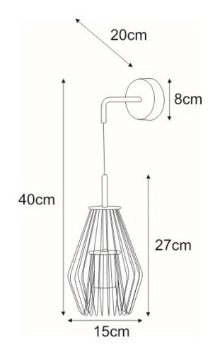 KAJA FEDOR fekete színű fali lámpa