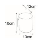 KAJA ALU WHITE A-1 fehér színű fali lámpa