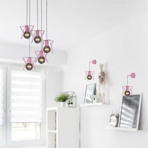 KAJA LAGOS PINK rózsaszín fali lámpa