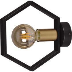 KAJA HONEY A-1 fekete-arany színű fali lámpa