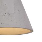 KOBE 1 Beton Lámpa Fekete