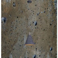 KOBE 1 Beton Lámpa Olivazöld