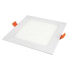 NEDES beépíthető mini led panel négyszögletes 18W meleg fehér - külső táppal