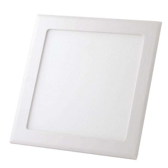 NEDES beépíthető mini led panel négyszögletes 18W meleg fehér - külső táppal