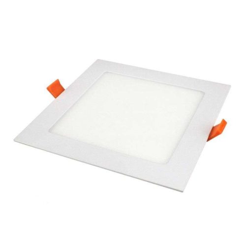 NEDES beépíthető mini led panel négyszögletes 12W természetes fehér - külső táppal