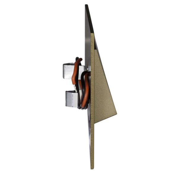 ZAMEL LEDES  Lépcső lámpa Beépíthető NAVI 14V Bronz keret Hideg fehér 