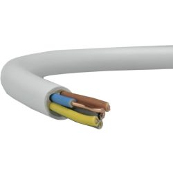  MBCu 5x2,5 mm2 tömör réz erű kábel, gumi alapú övréteg, PVC szigetelés.