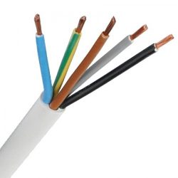 MT 5x2,5mm2 sodrott réz erű kábel, PVC szigeteléssel