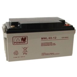 MW Power AGM akkumulátor 65Ah 12V