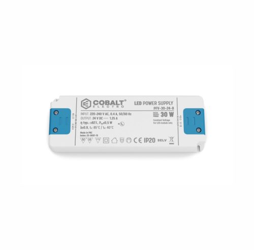 COBALT Led tápegység PFV-30-24-B 30W 24V 1,25A IP20