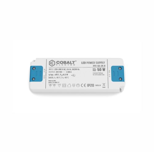 COBALT Led tápegység PFV-50-24-B 50W 24V 2,08A IP20