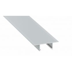   LED Alumínium Profil Beépíthető [PLATO] Ezüst 2,02 méter