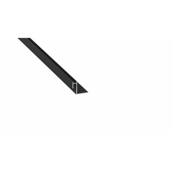 Tartó Profil ROSET Fekete 1 méter