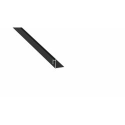 Tartó Profil ROSET Fekete 2,02 méter