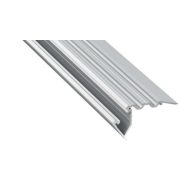 Led Alumínium Lépcső Profil SCALA 2 méter Ezüst