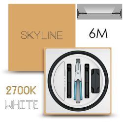   SKYLINE AURORA EXKLUZÍV Indirekt világítás 24V 13,5W/m 2700K 6m hosszú Fehér