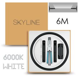   SKYLINE AURORA EXKLUZÍV Indirekt világítás 24V 13,5W/m 6000K 6m hosszú Fehér