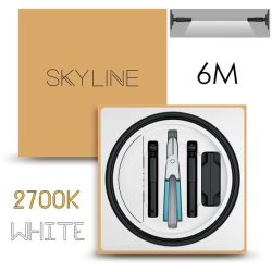  SKYLINE AURORA EXKLUZÍV Direkt világítás 24V 10W/m 2700K 6m hosszú Fehér