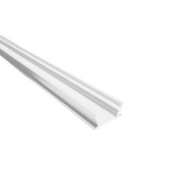 Alumínium led profil led szalagokhoz Lépésálló Fehér 1 méteres