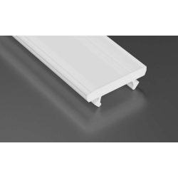 Tejfehér - Milky PVC takaróprofil TERRA típus 1 méter