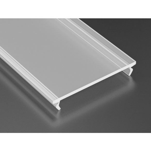 Opál PVC takaróprofil Széles Led profilokhoz 1 méteres Exkluzív kivitel