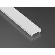 Tejfehér PVC takaróprofil Keskeny 2 méteres profilokhoz